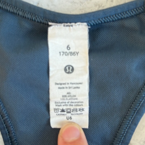 LULULEMON ebb to street crop top - Picture 3 of 3